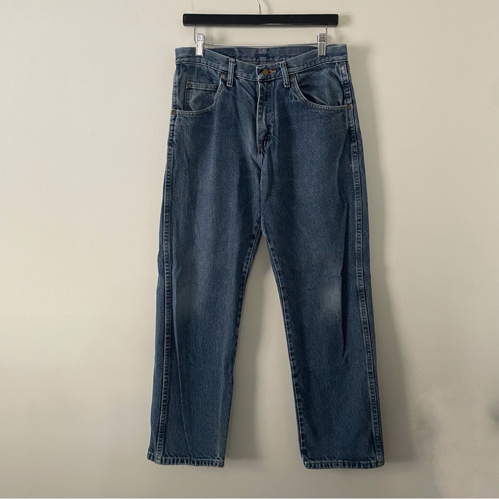 Wrangler Vintage Y2K Regular Fit Medium Wash Denim Jeans Size 33x30